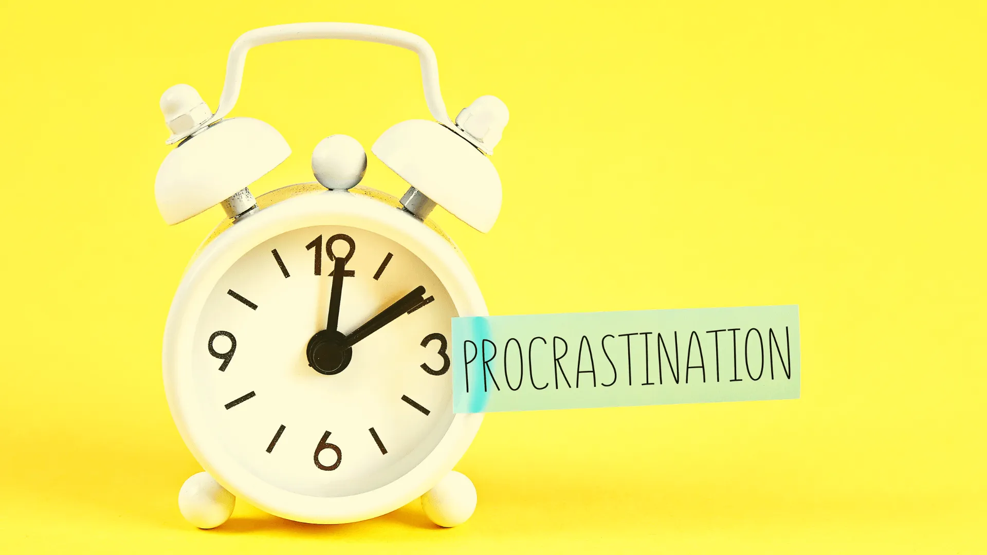 Overcoming procrastination